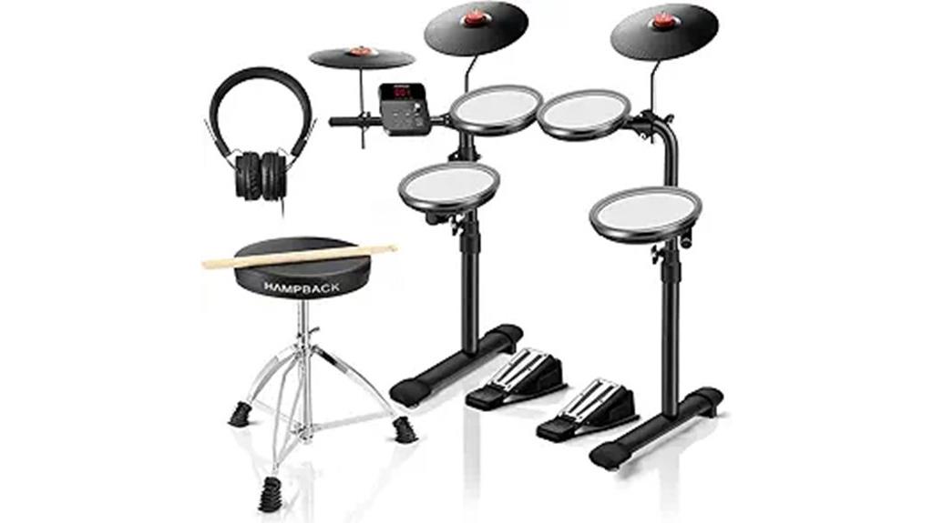 electric drum set with pads