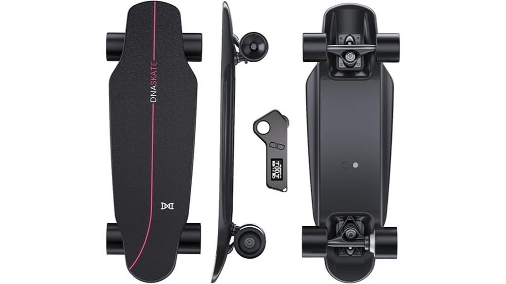 electric skateboard with remote