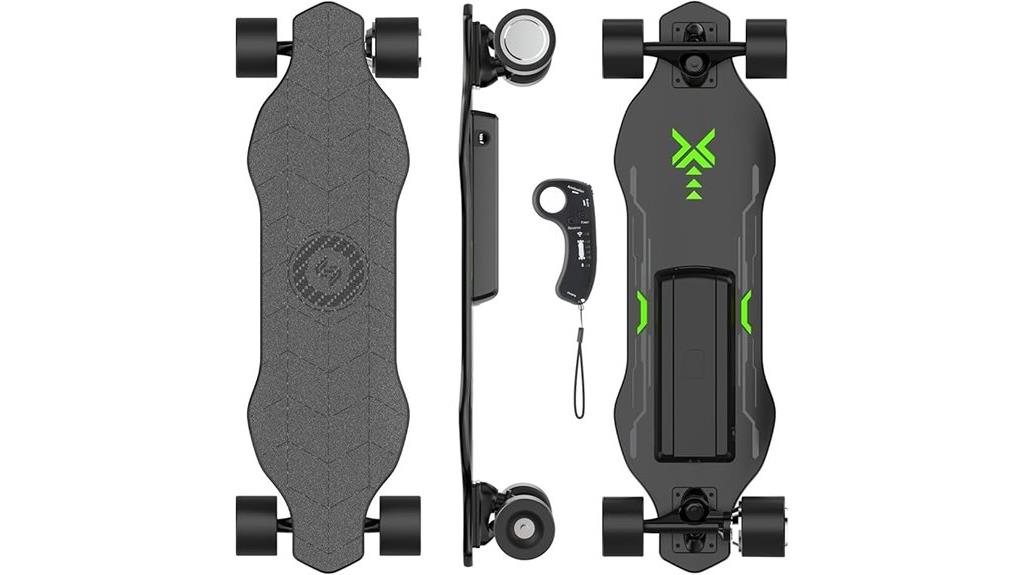 electric skateboard with remote