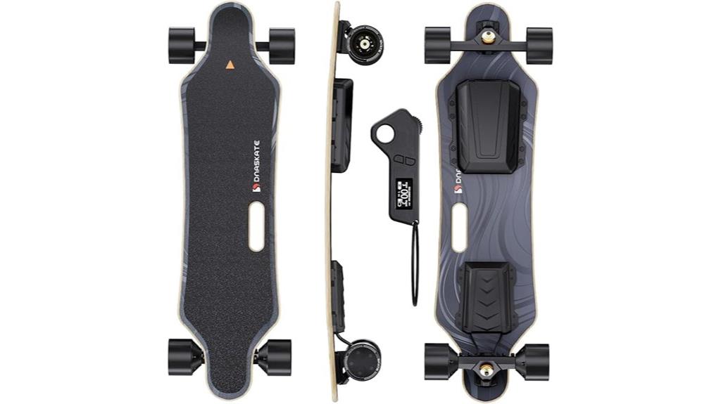 electric skateboard with remote