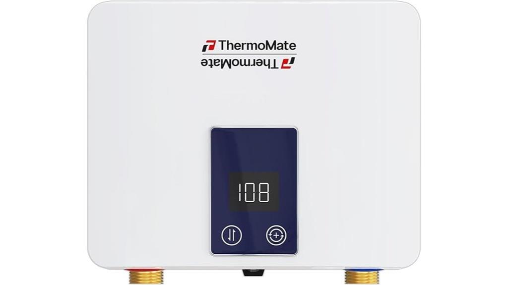 electric tankless water heater