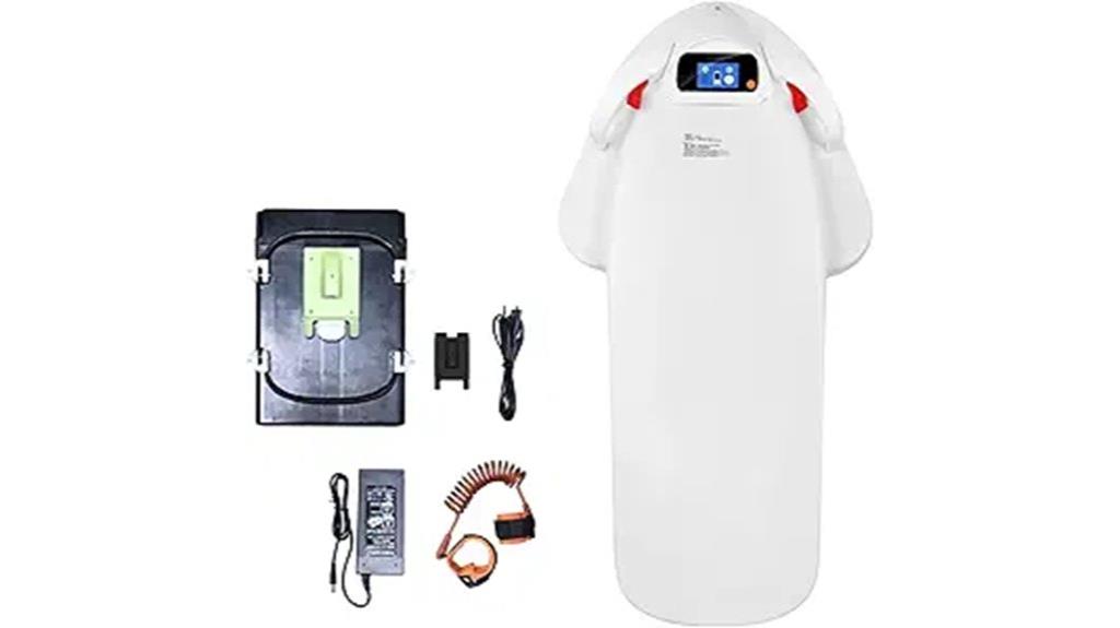 electric wakeboard with display