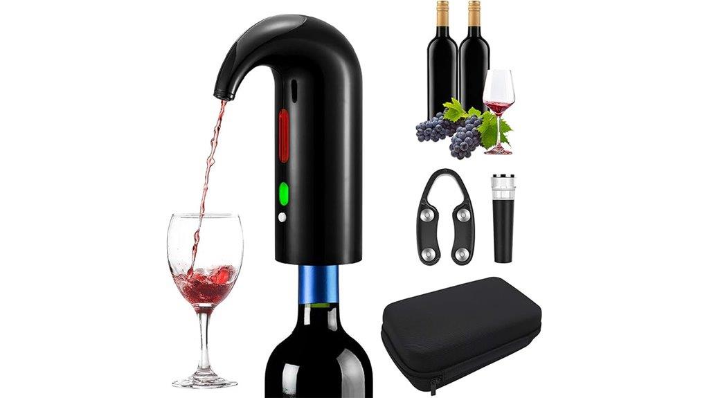 electric wine aerator dispenser