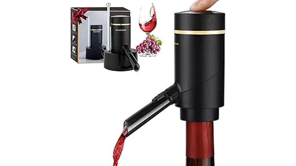 electric wine aerator set