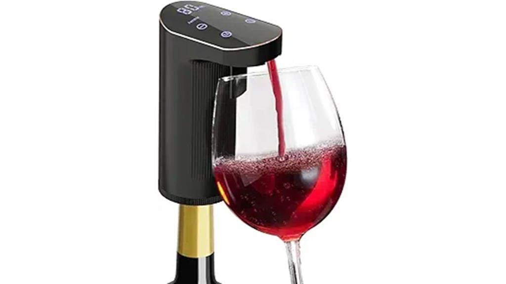 electric wine dispenser features