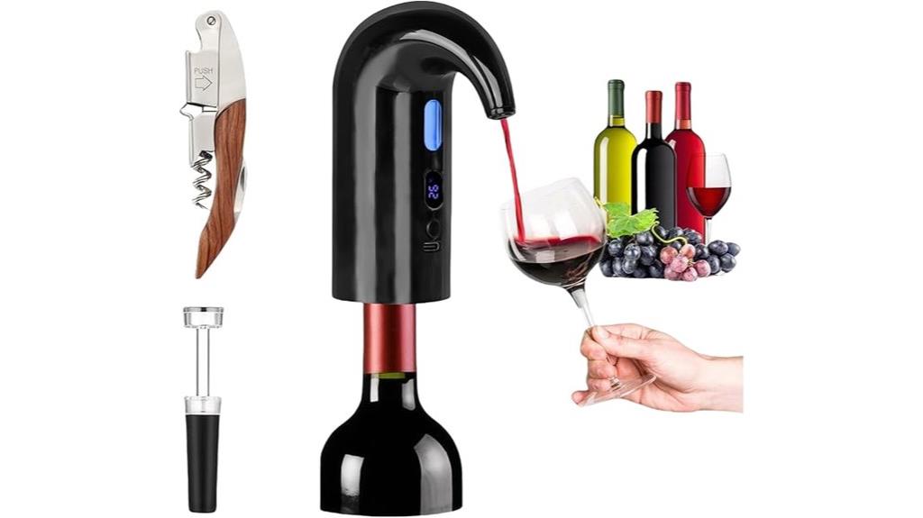 electric wine dispenser gift