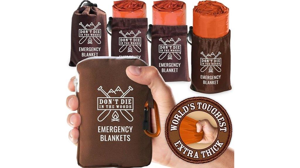 emergency outdoor blanket set