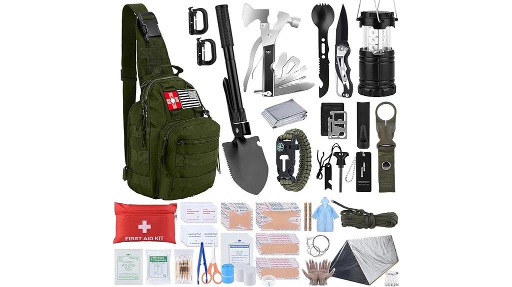 emergency survival gear kit
