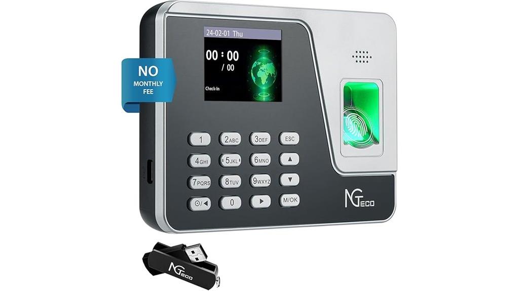 employee time tracking device