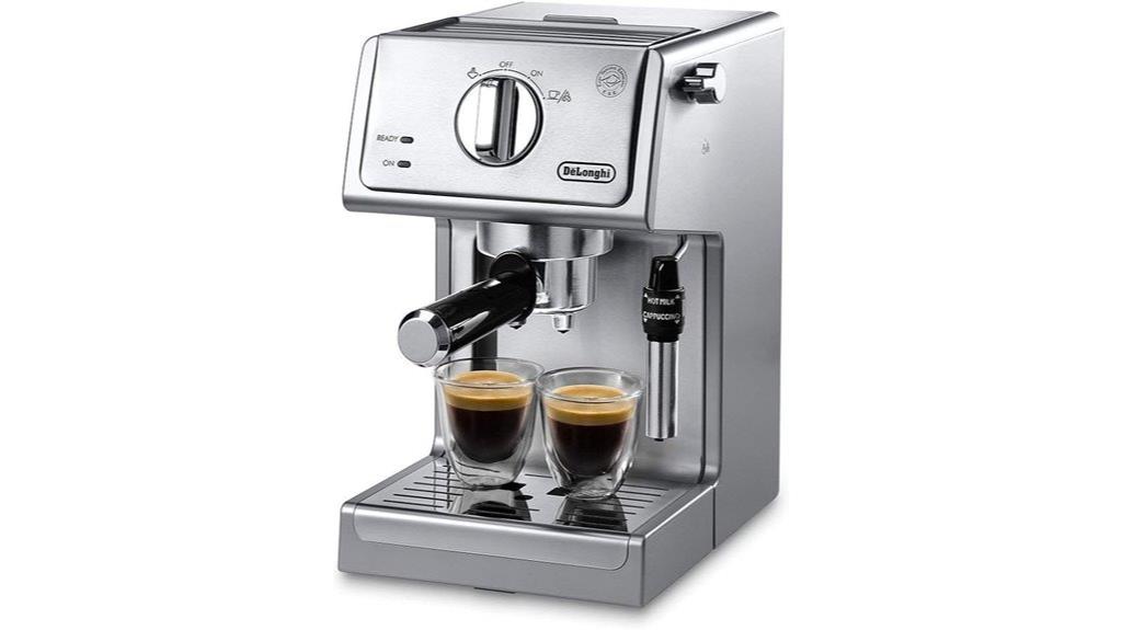 espresso machine with frother