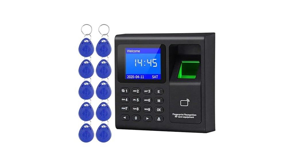 fingerprint attendance tracking