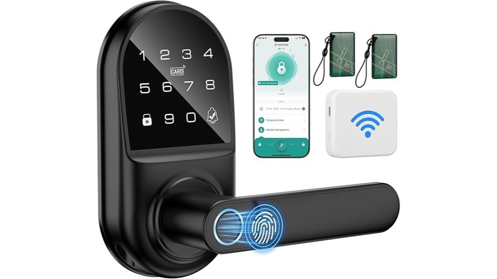 fingerprint digital door lock