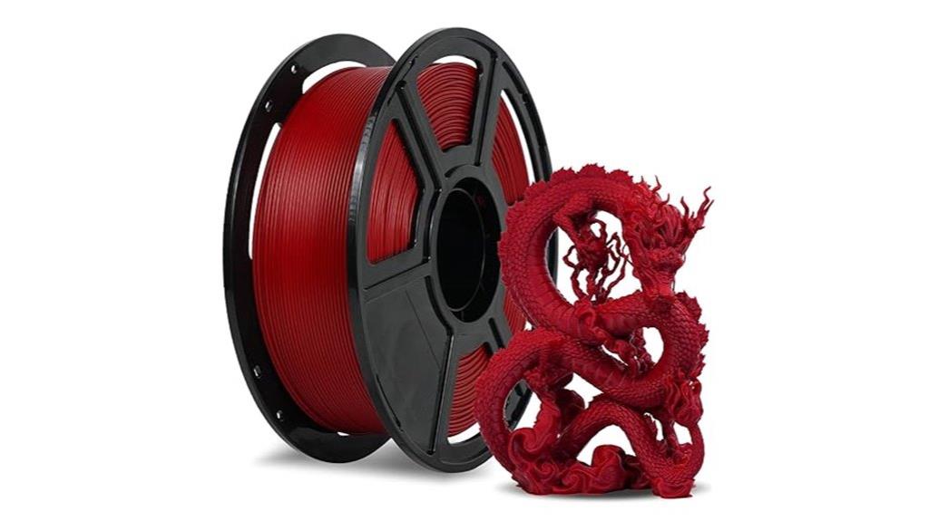 flashforge ruby red pla