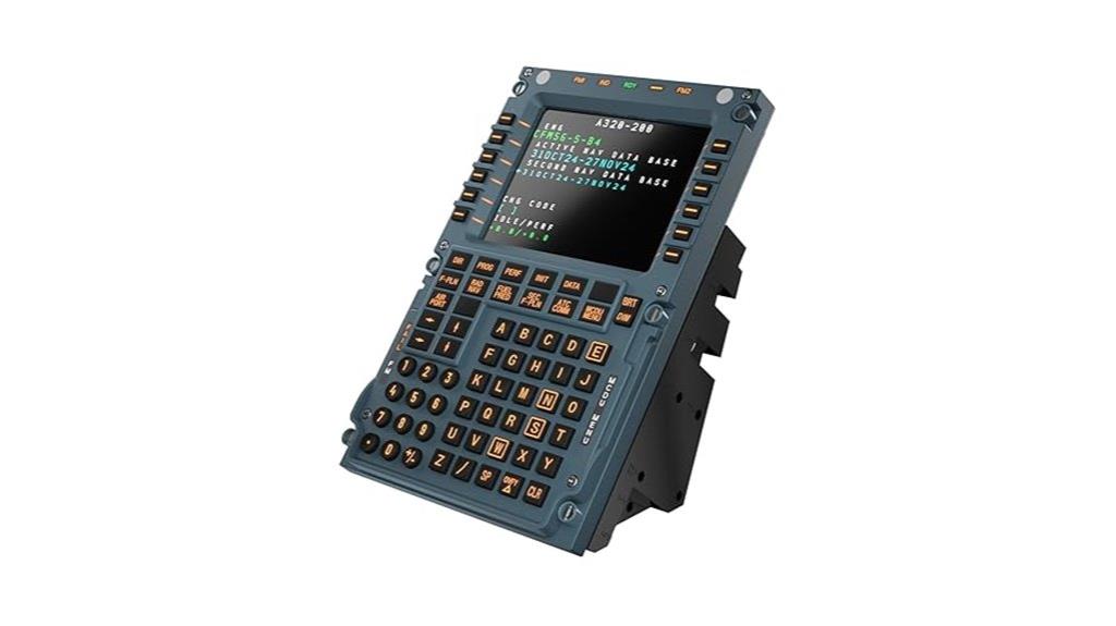 flight simulator control panel