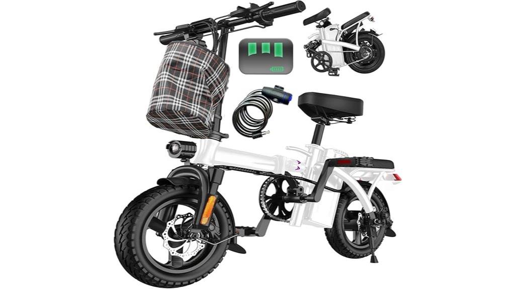 foldable adult electric bike