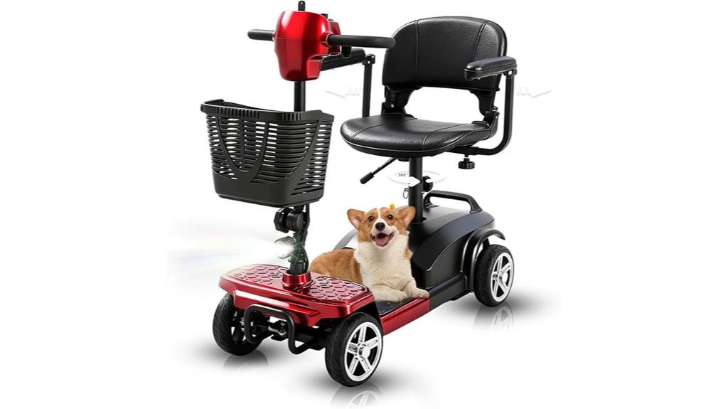 foldable electric scooter for seniors