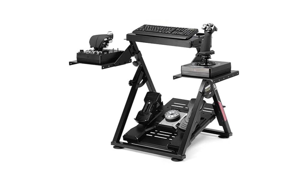 foldable gaming flight stand