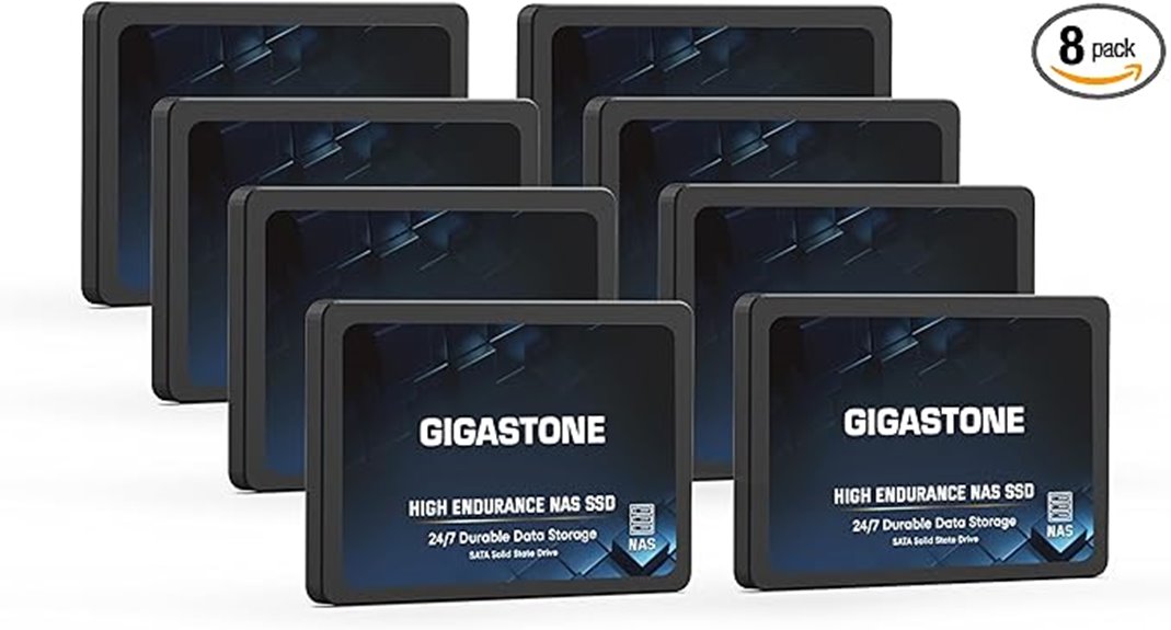 four 4tb nas ssds