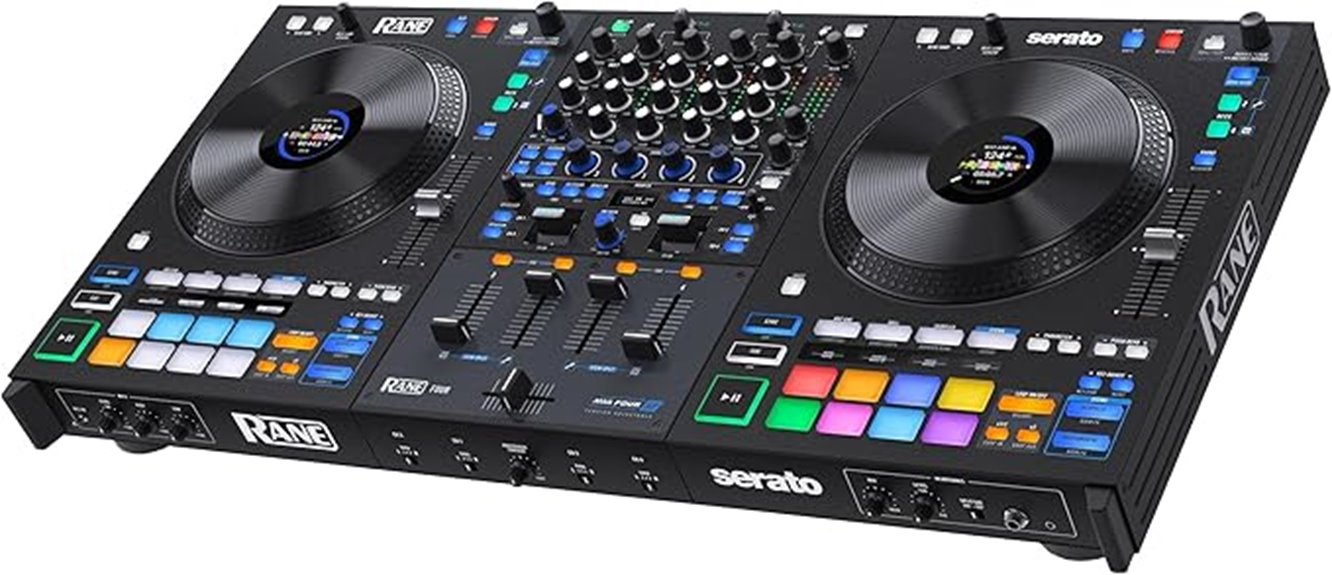 four deck dj controller