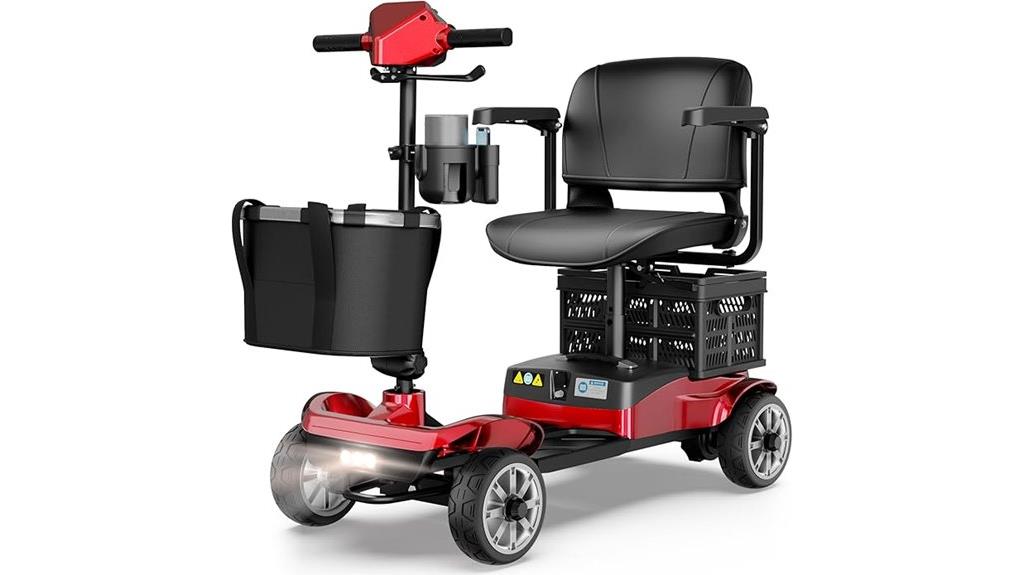 four wheeled adult scooter