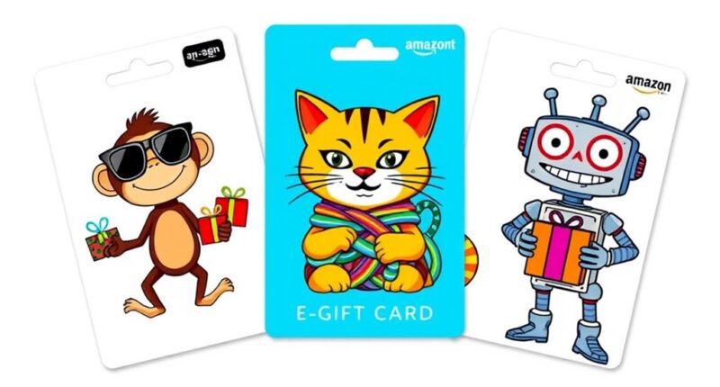funny amazon gift card designs