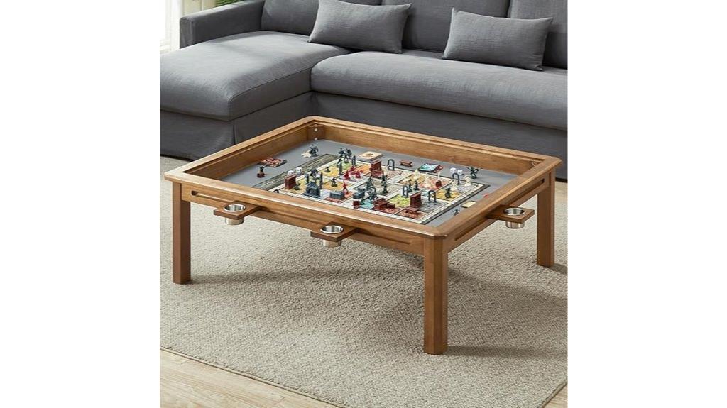game table with storage