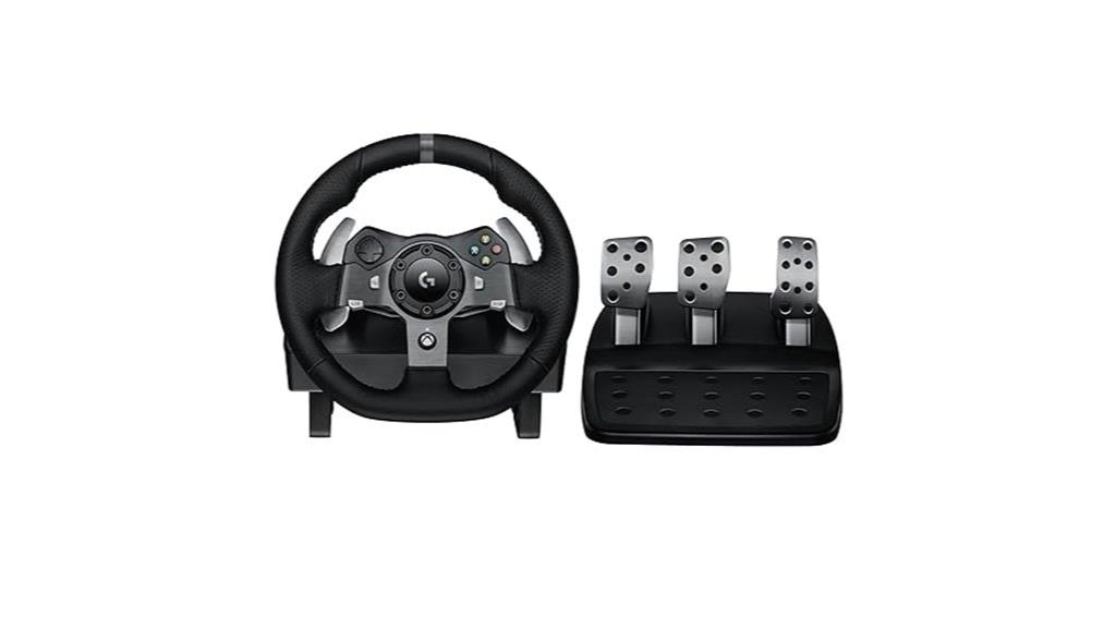 gaming wheel with pedals
