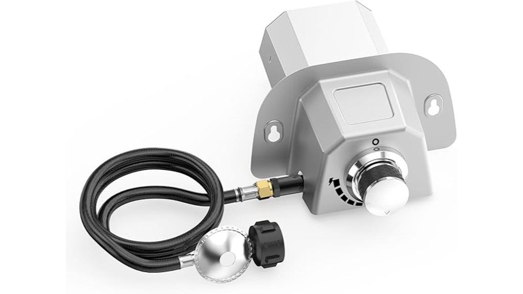 gas burner for pizza oven