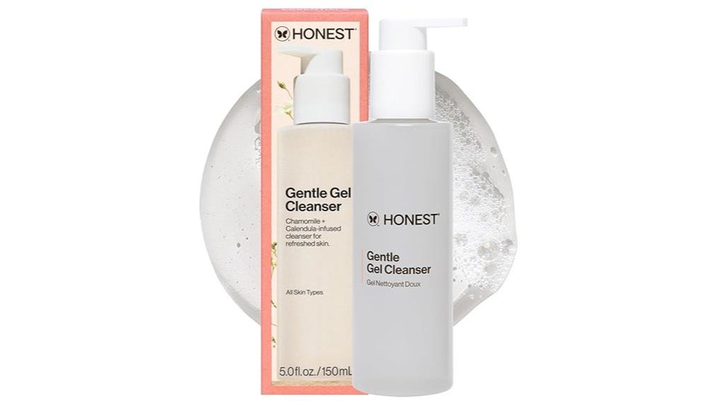 gentle daily face cleanser