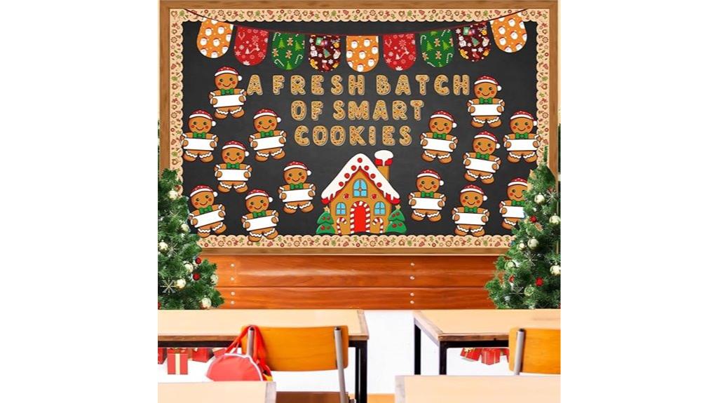 gingerbread classroom bulletin board