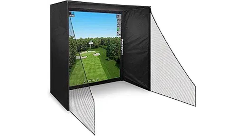 golf enclosure with net