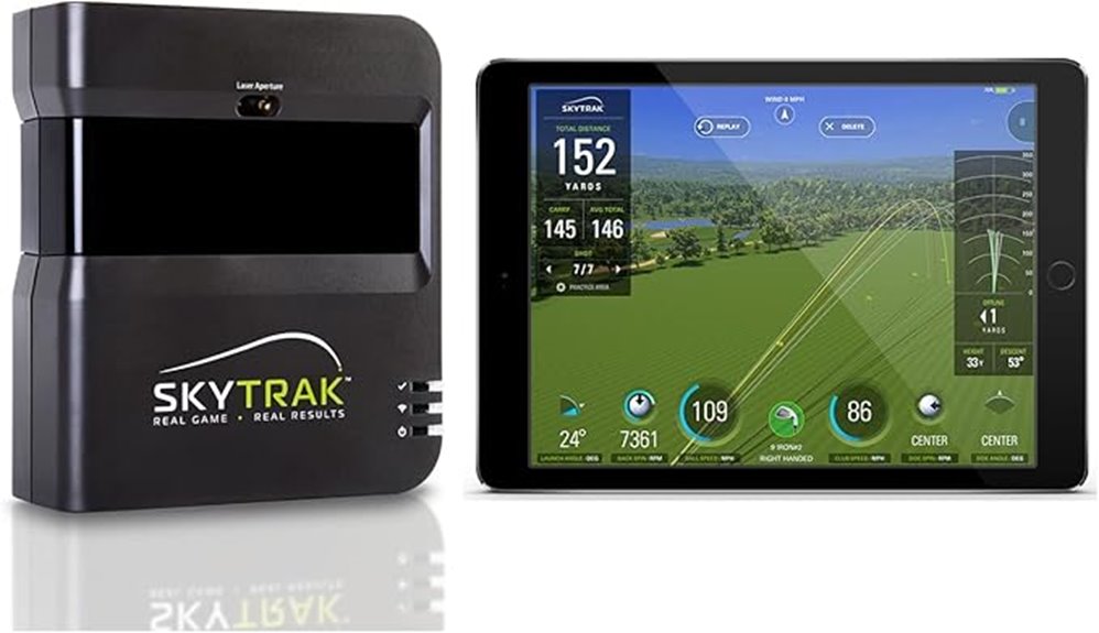golf launch monitor case