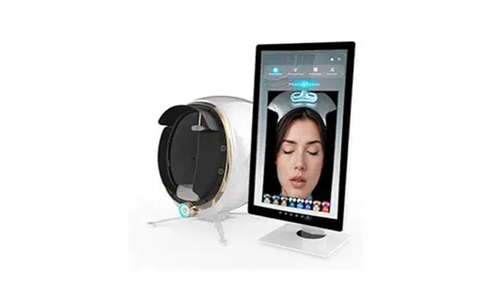hd display skin scanner