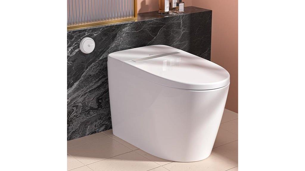 heated seat remote toilet