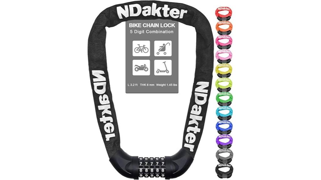 heavy duty 5 digit lock