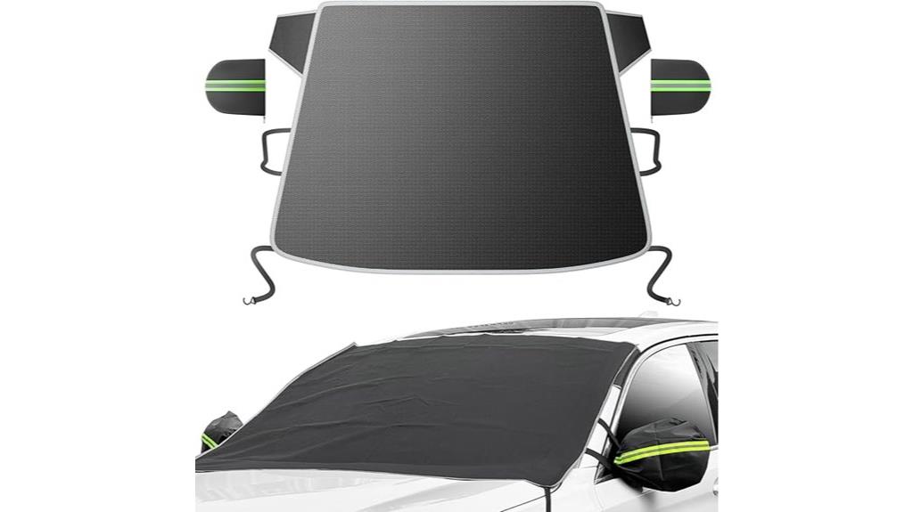 heavy duty winter windshield cover