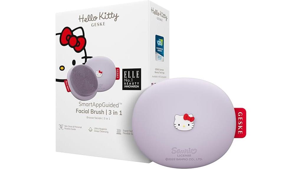 hello kitty facial cleansing brush