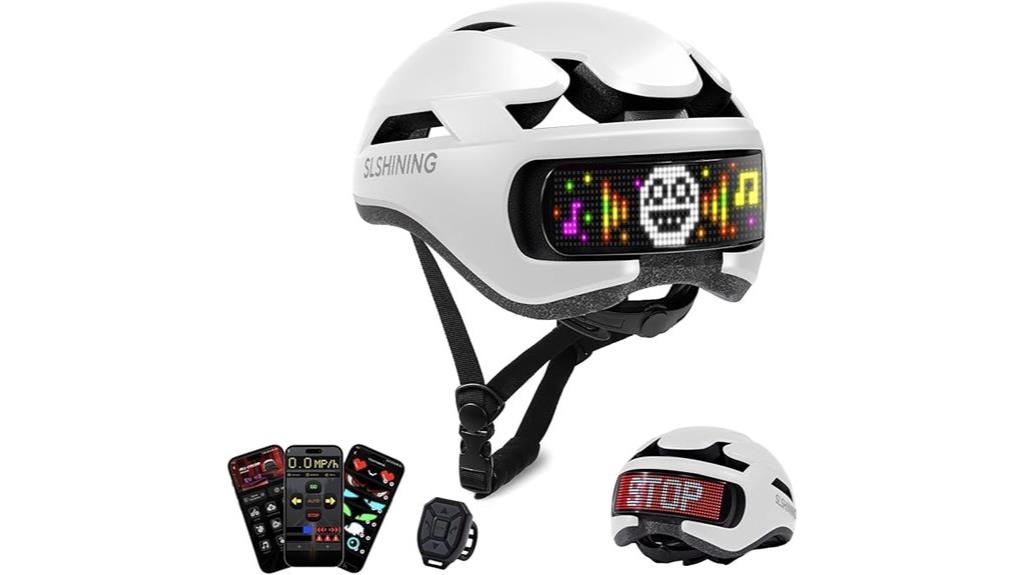 helmet with built in signals