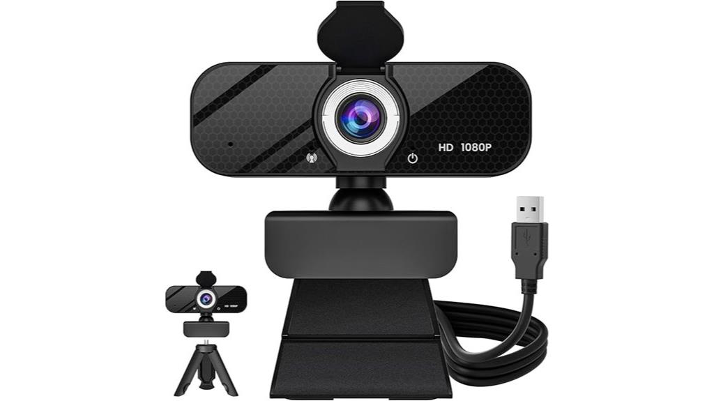 high definition webcam with accessories