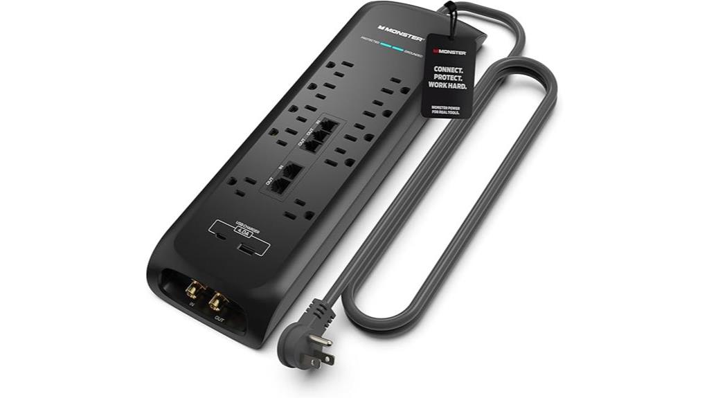 high joule power strip
