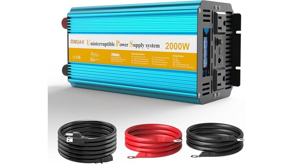 high power backup with smart features