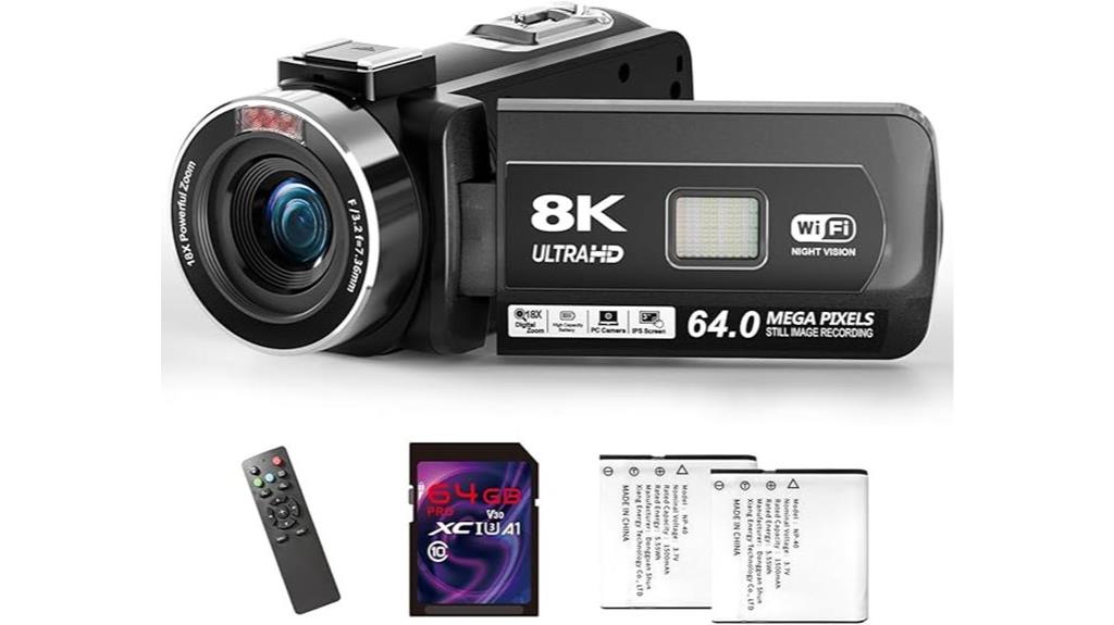 high resolution camera features