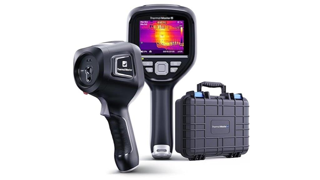 high resolution handheld thermal camera