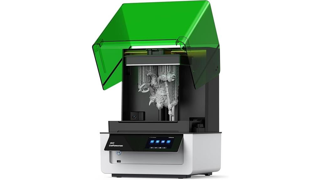high resolution resin 3d printer