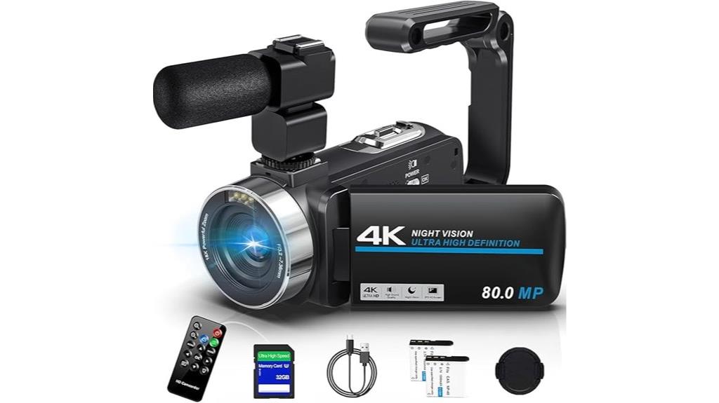 high resolution video recording kit