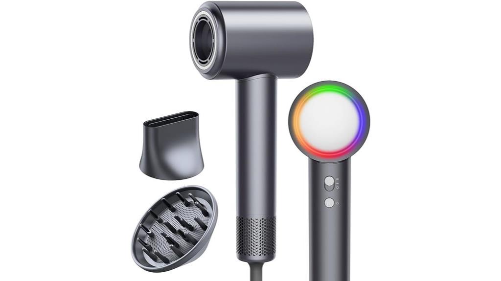 high speed frizz control dryer