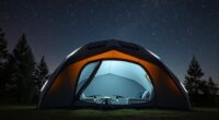 high tech camping tent selection