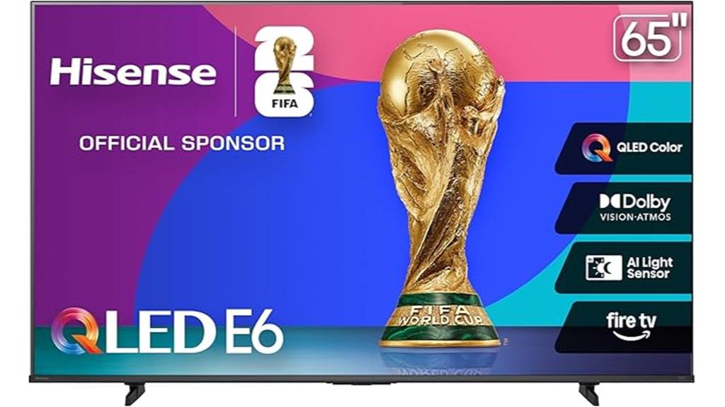 hisense 65 inch qled tv