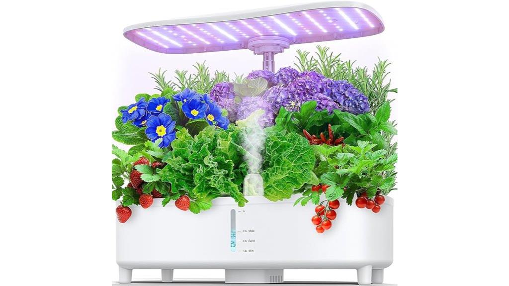 hydroponic kit with pods