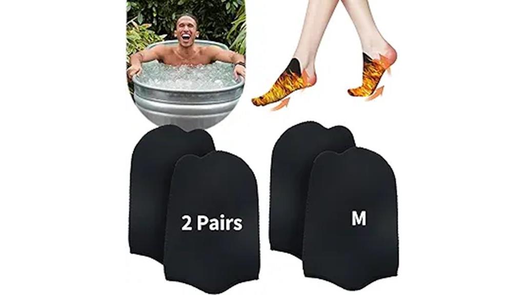 ice bath toe socks